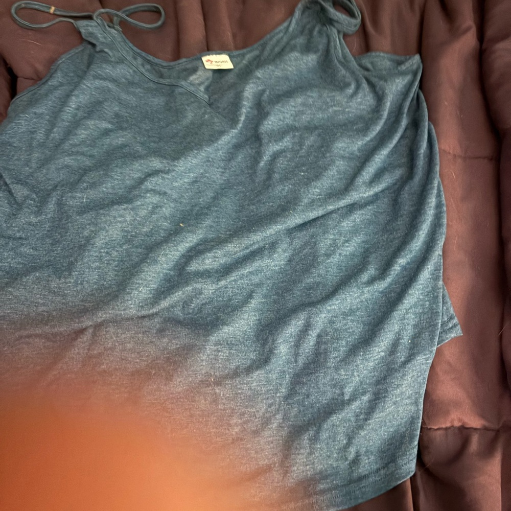 Women’s Sleeveless Tank Top - Blue by Unknown Brand